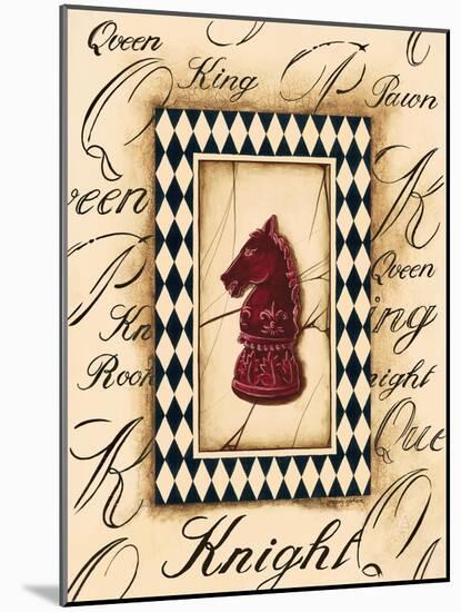 Chess Knight-Gregory Gorham-Mounted Art Print