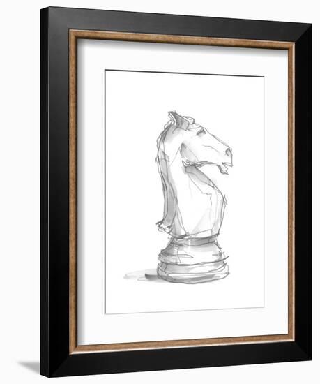 Chess Piece Study I-Ethan Harper-Framed Art Print
