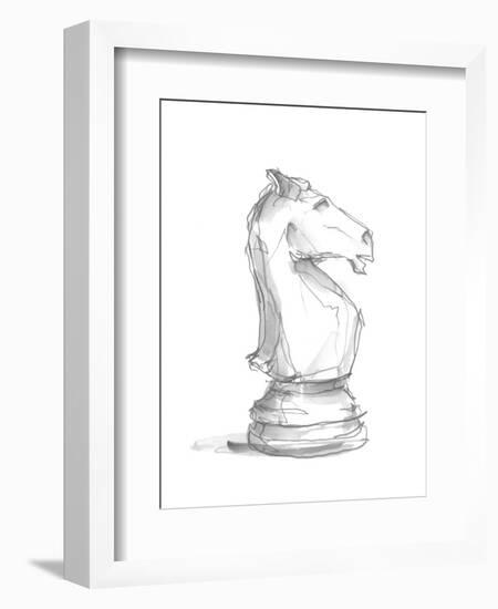 Chess Piece Study I-Ethan Harper-Framed Art Print