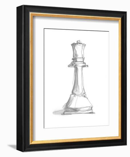 Chess Piece Study III-Ethan Harper-Framed Art Print