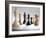 Chess Pieces-Tek Image-Framed Photographic Print