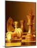 Chess Pieces-Matthias Kulka-Mounted Giclee Print