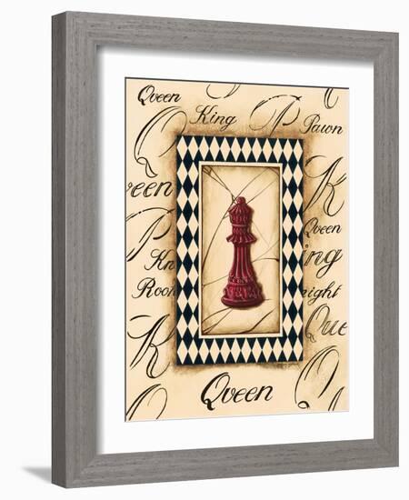 Chess Queen-Gregory Gorham-Framed Art Print