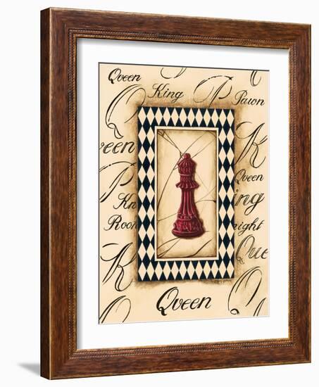 Chess Queen-Gregory Gorham-Framed Art Print