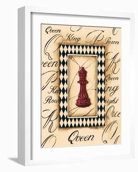 Chess Queen-Gregory Gorham-Framed Art Print