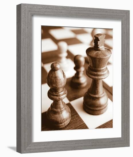 Chess-Boyce Watt-Framed Art Print