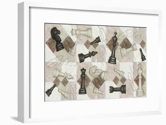 Chess-Maria Trad-Framed Giclee Print