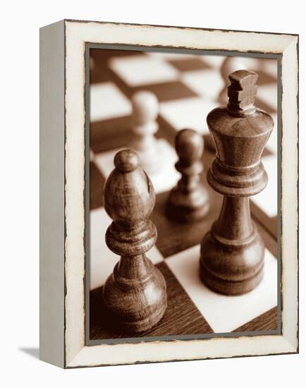 Chess-Boyce Watt-Framed Stretched Canvas