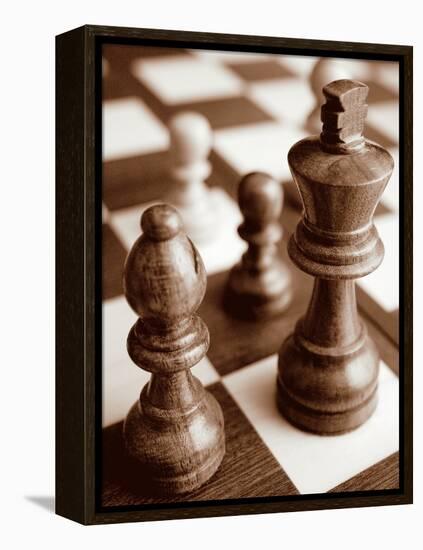 Chess-Boyce Watt-Framed Stretched Canvas