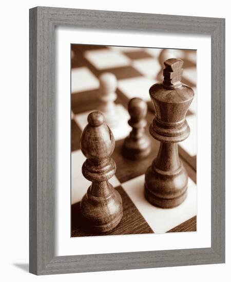 Chess-Boyce Watt-Framed Art Print