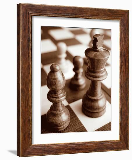 Chess-Boyce Watt-Framed Art Print