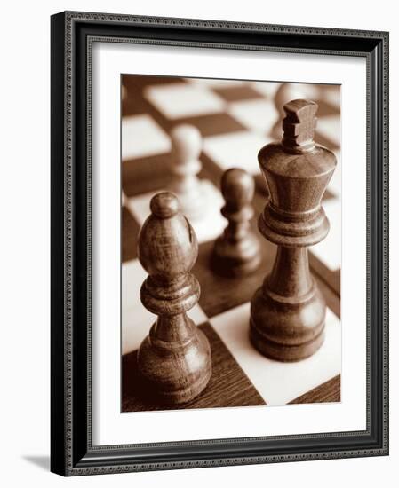 Chess-Boyce Watt-Framed Art Print