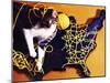 Chessie, Map Out the Tracks!-null-Mounted Giclee Print