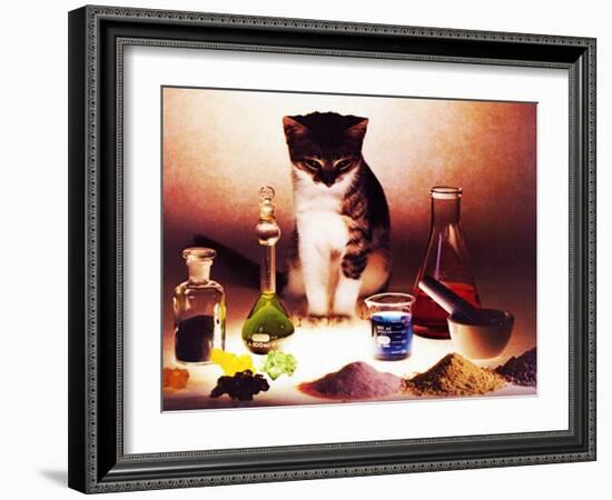 Chessie's Experiement-null-Framed Giclee Print