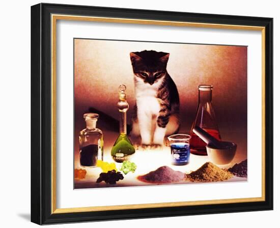 Chessie's Experiement-null-Framed Giclee Print