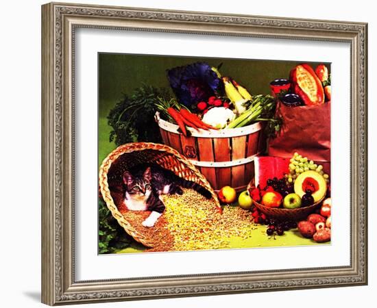 Chessie's Feast-null-Framed Giclee Print