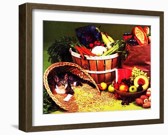 Chessie's Feast-null-Framed Giclee Print