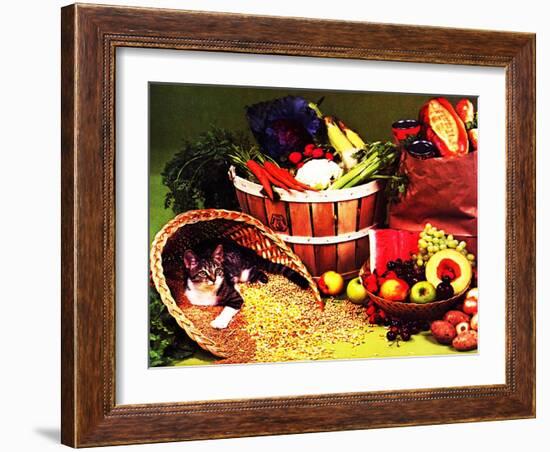 Chessie's Feast-null-Framed Giclee Print