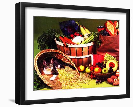 Chessie's Feast-null-Framed Giclee Print