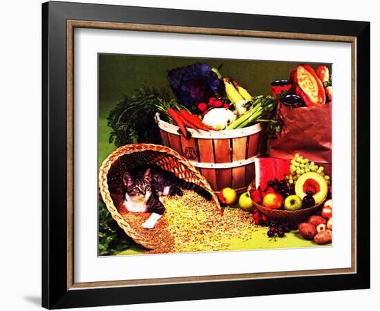 Chessie's Feast-null-Framed Giclee Print