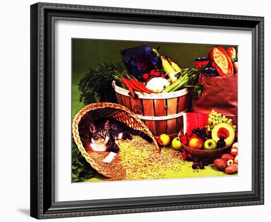 Chessie's Feast-null-Framed Giclee Print