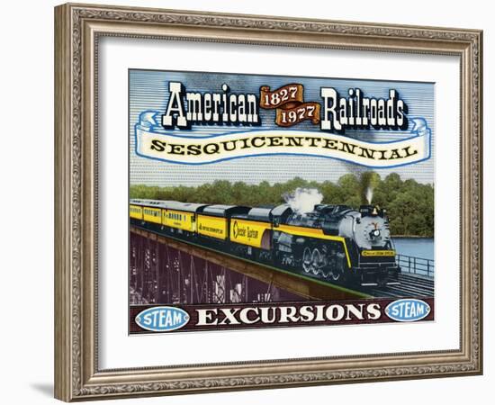 Chessie Systems: the Sesquicentennial-null-Framed Giclee Print