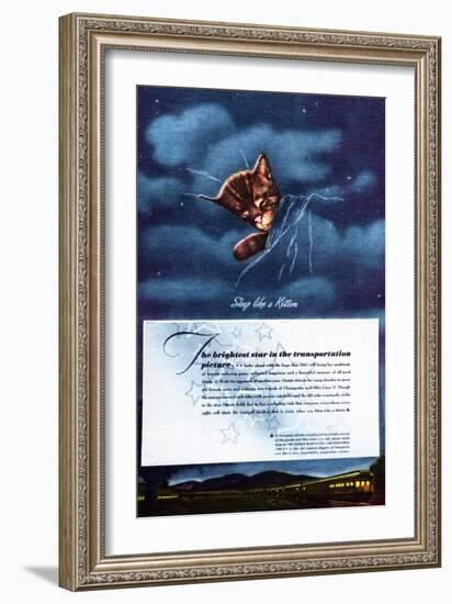 Chessie: the Brightest Star-Charles Bracker-Framed Giclee Print