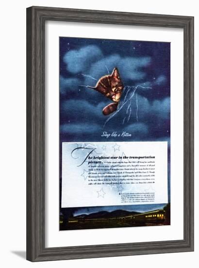 Chessie: the Brightest Star-Charles Bracker-Framed Giclee Print