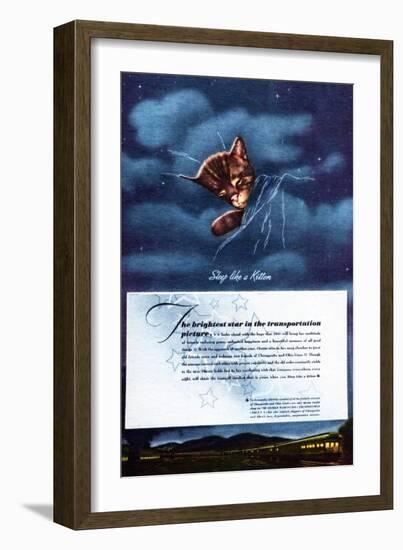 Chessie: the Brightest Star-Charles Bracker-Framed Giclee Print
