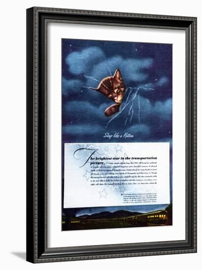 Chessie: the Brightest Star-Charles Bracker-Framed Giclee Print