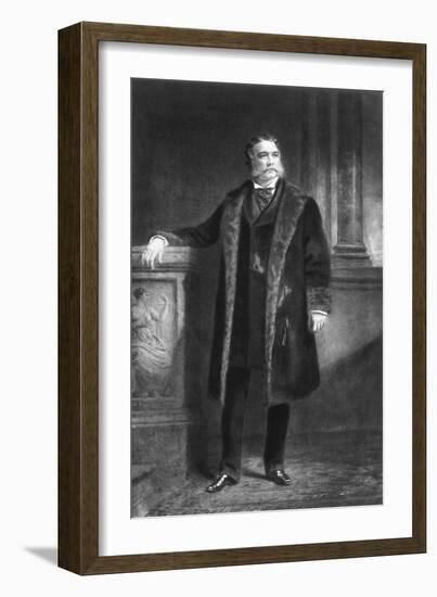 Chester A Arthur, 21st President of the United States of America, (1901)-Unknown-Framed Giclee Print