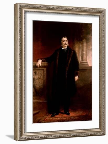 Chester Alan Arthur, 1885-Daniel Huntington-Framed Giclee Print