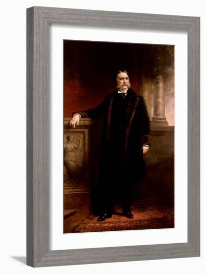 Chester Alan Arthur, 1885-Daniel Huntington-Framed Giclee Print