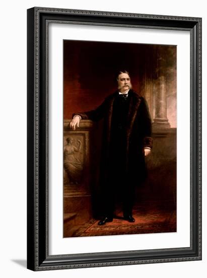 Chester Alan Arthur, 1885-Daniel Huntington-Framed Giclee Print