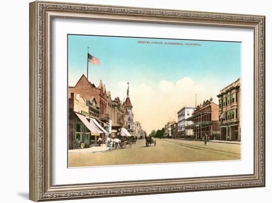 Chester Avenue, Bakersfield, California-null-Framed Art Print