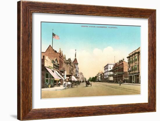 Chester Avenue, Bakersfield, California-null-Framed Art Print