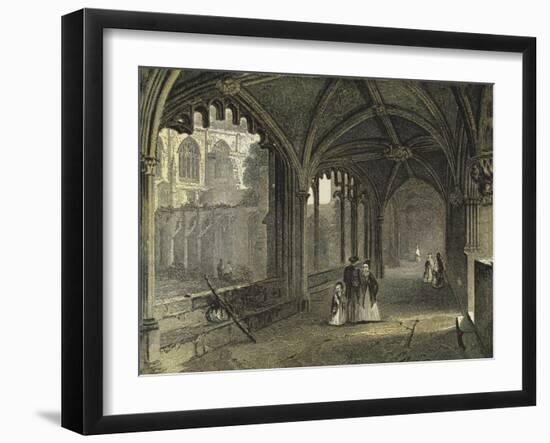 Chester Cathedral, the Cloisters-null-Framed Giclee Print