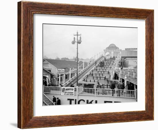 Chester Park, the Tickler, Cincinnati, Ohio-null-Framed Photo