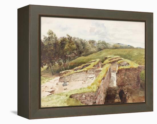 Chesters, Bath-House from the North-Charles Richardson-Framed Premier Image Canvas