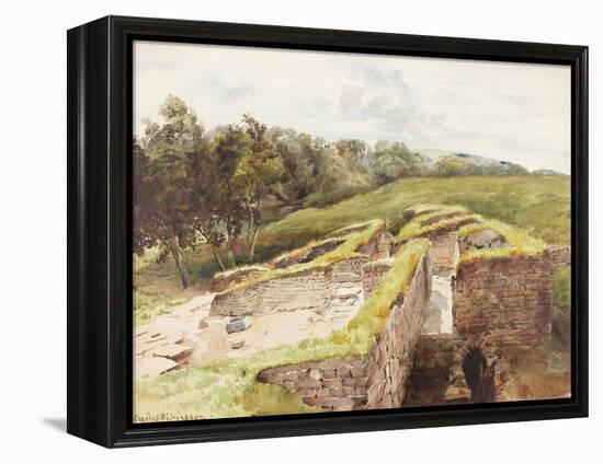 Chesters, Bath-House from the North-Charles Richardson-Framed Premier Image Canvas