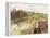 Chesters, Bath-House from the North-Charles Richardson-Framed Premier Image Canvas