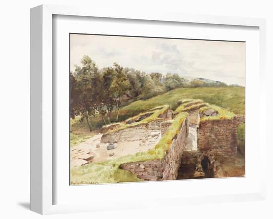 Chesters, Bath-House from the North-Charles Richardson-Framed Giclee Print