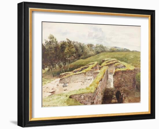 Chesters, Bath-House from the North-Charles Richardson-Framed Giclee Print