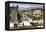 Chestnut Street in Leadville, Colorado, During the Mining Boom, 1870s-null-Framed Premier Image Canvas