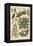 Chestnut Tree Botanical Study, 1897 (Lithograph)-Eugene Grasset-Framed Premier Image Canvas