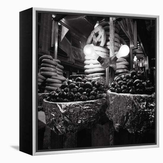 Chestnuts and Pretzels-Evan Morris Cohen-Framed Premier Image Canvas