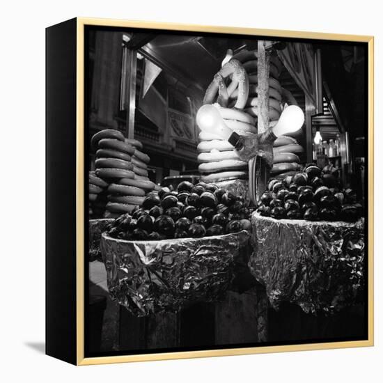 Chestnuts and Pretzels-Evan Morris Cohen-Framed Premier Image Canvas