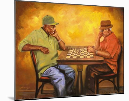 Chet and Hector-Sterling Brown-Mounted Art Print