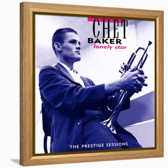 Chet Baker - Lonely Star-null-Framed Stretched Canvas