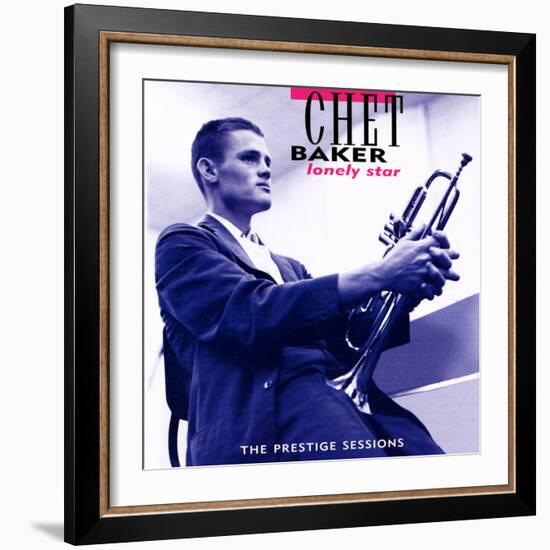 Chet Baker - Lonely Star--Framed Art Print